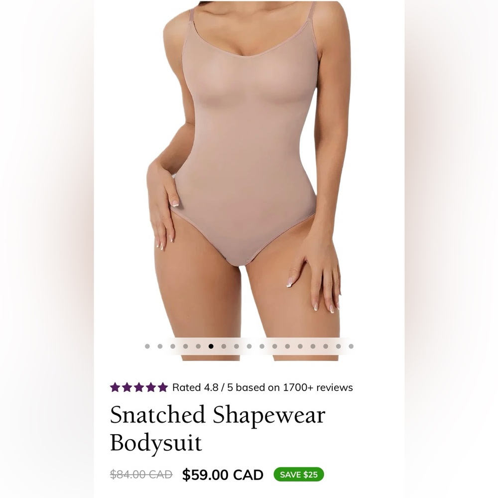 Snatched shape wear body suit